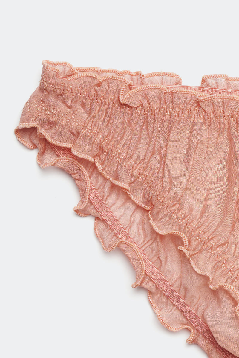 TENDER LINGERIE SET - WHITE & ASH ROSE
