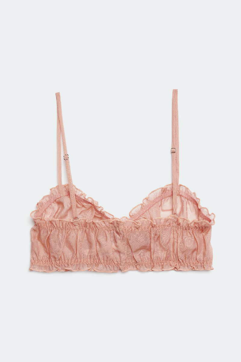 TENDER LINGERIE SET - WHITE & ASH ROSE