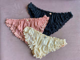 MUTED PASTRY PANTIES - SET OF 3