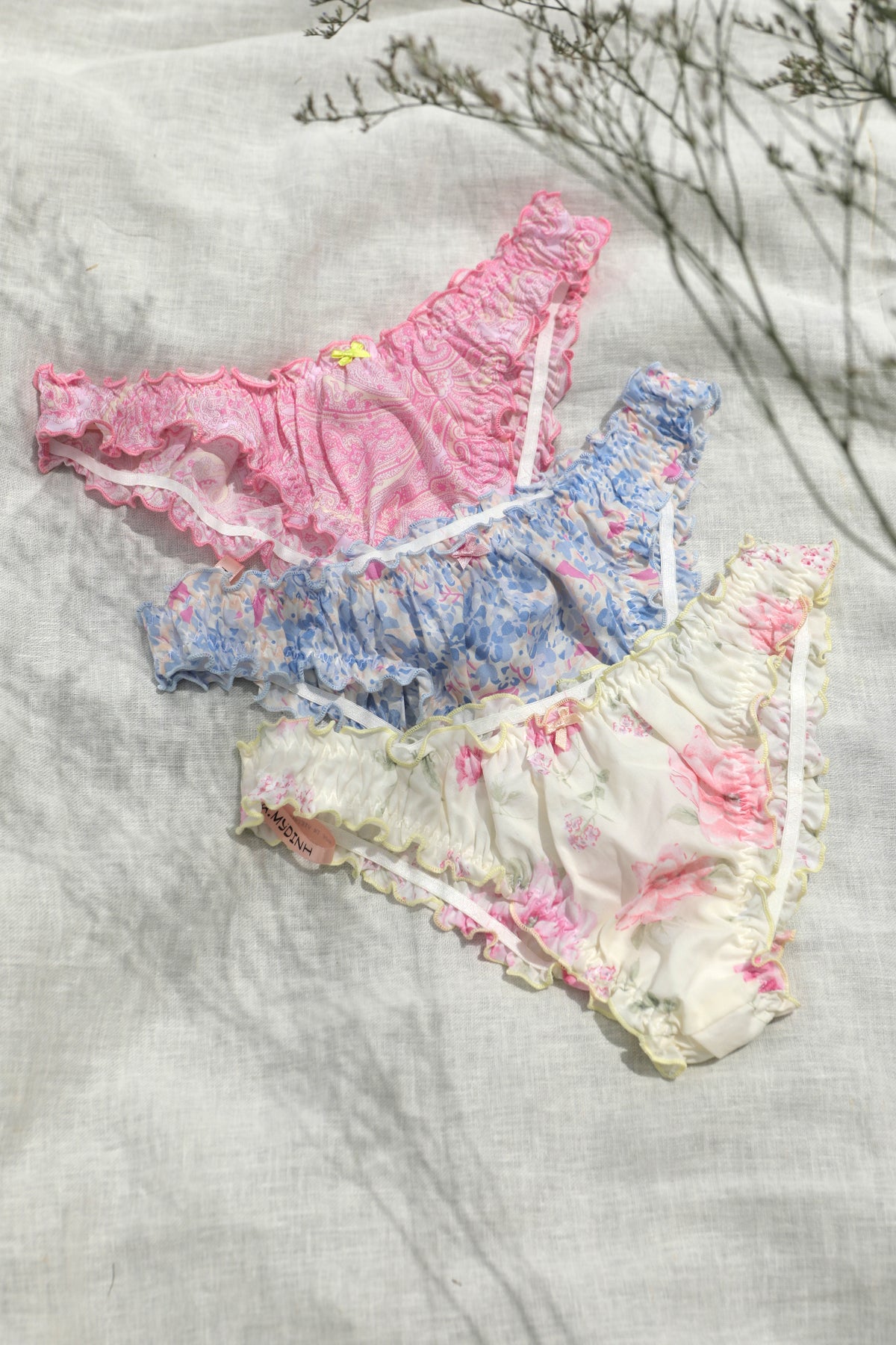 POWDER PANTIES - SET OF 3