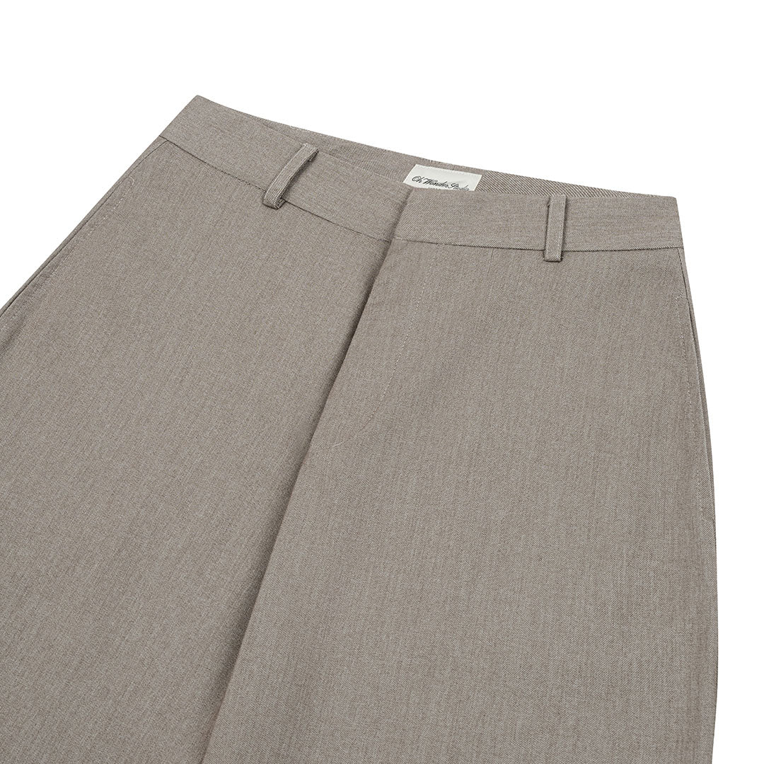 OWST STRAIGHT LEG TROUSERS - SAND BEIGE