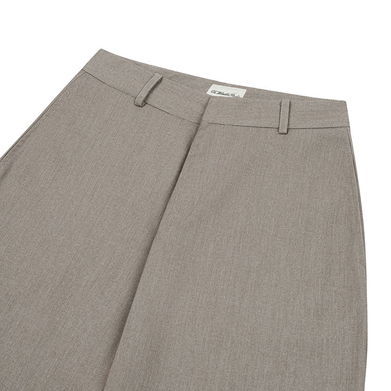 OWST STRAIGHT LEG TROUSERS - SAND BEIGE