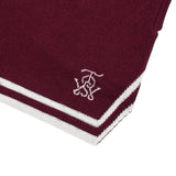 OWST KNITTED SHORTS - BURGUNDY