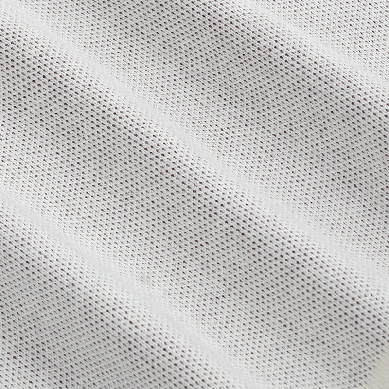 OWST COLLAR KNITTED TEE - CREAM