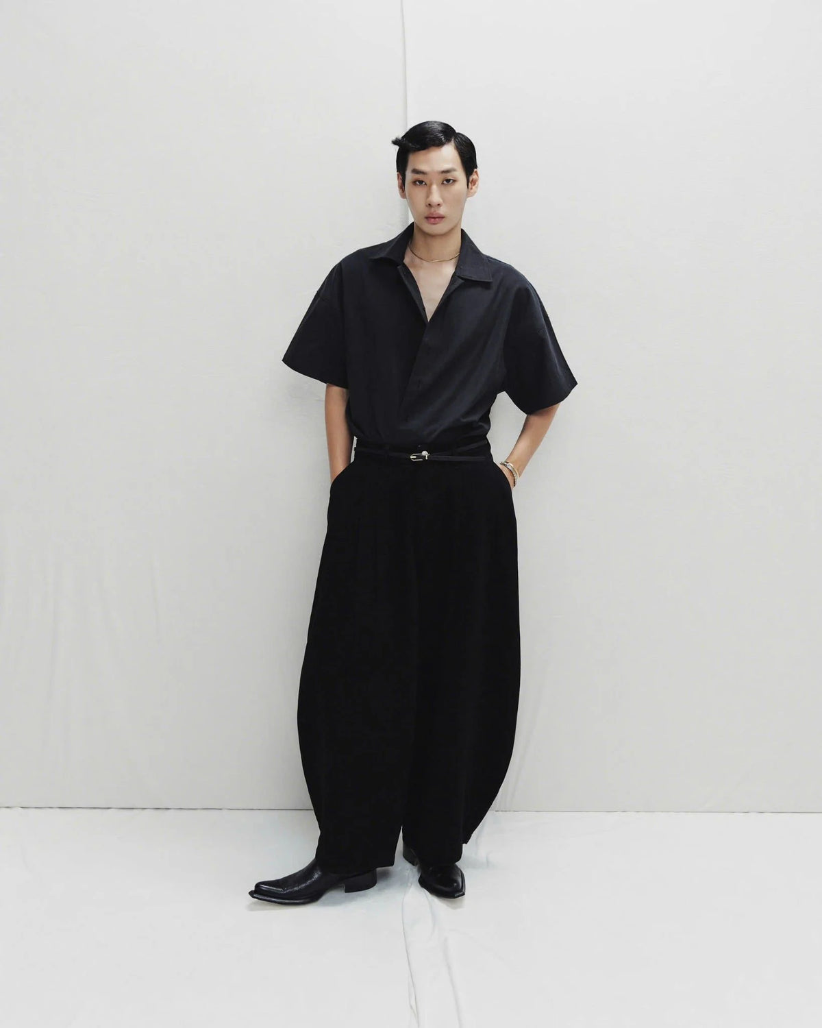 BLACK OXFORDS SHIRT