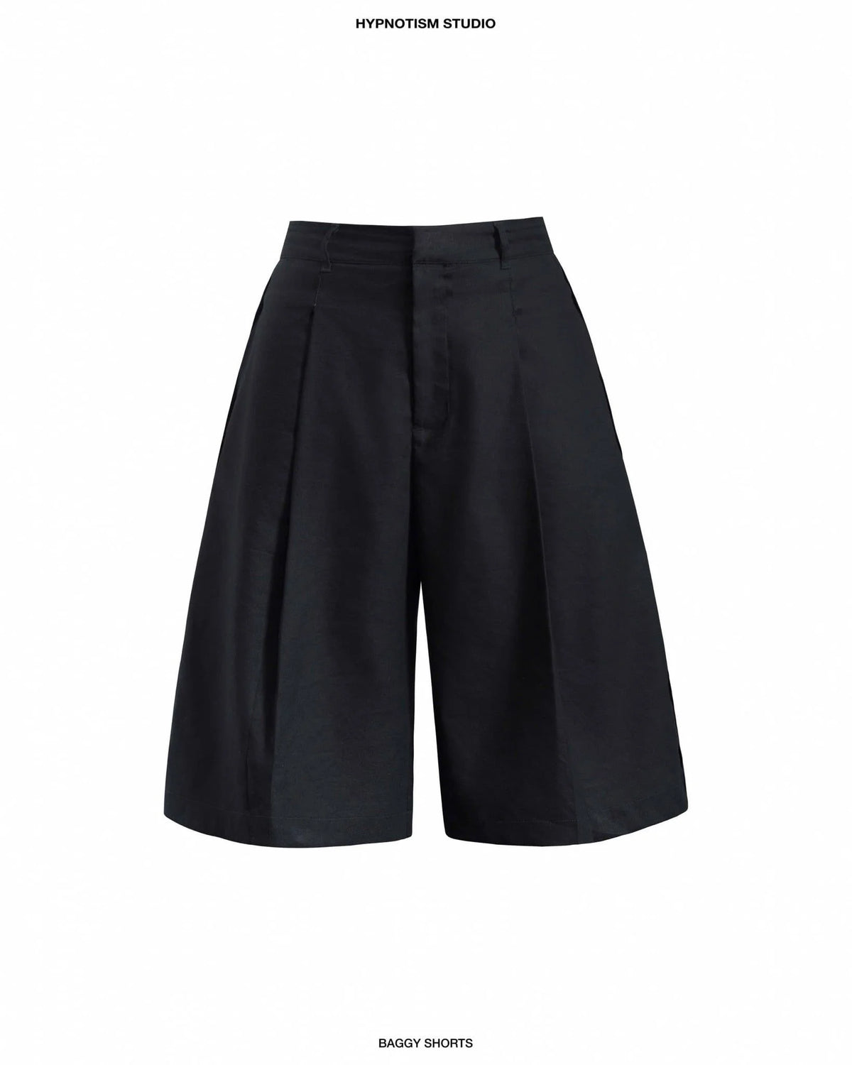 BLACK BAGGY SHORTS