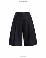 BLACK BAGGY SHORTS