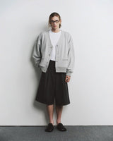 BLACK STRIPED BAGGY SHORTS