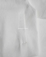 WHITE WELTED POCKET SHIRT