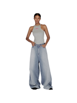 UNEVEN SHOULDER TANK TOP