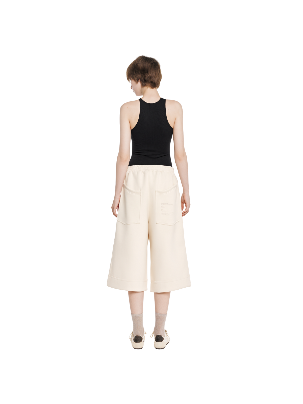 UNEVEN SHOULDER TANK TOP