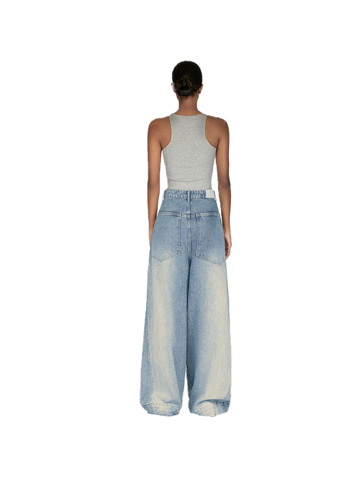 UNEVEN SHOULDER TANK TOP