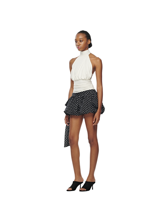 HALTER TURTLENECK TOP
