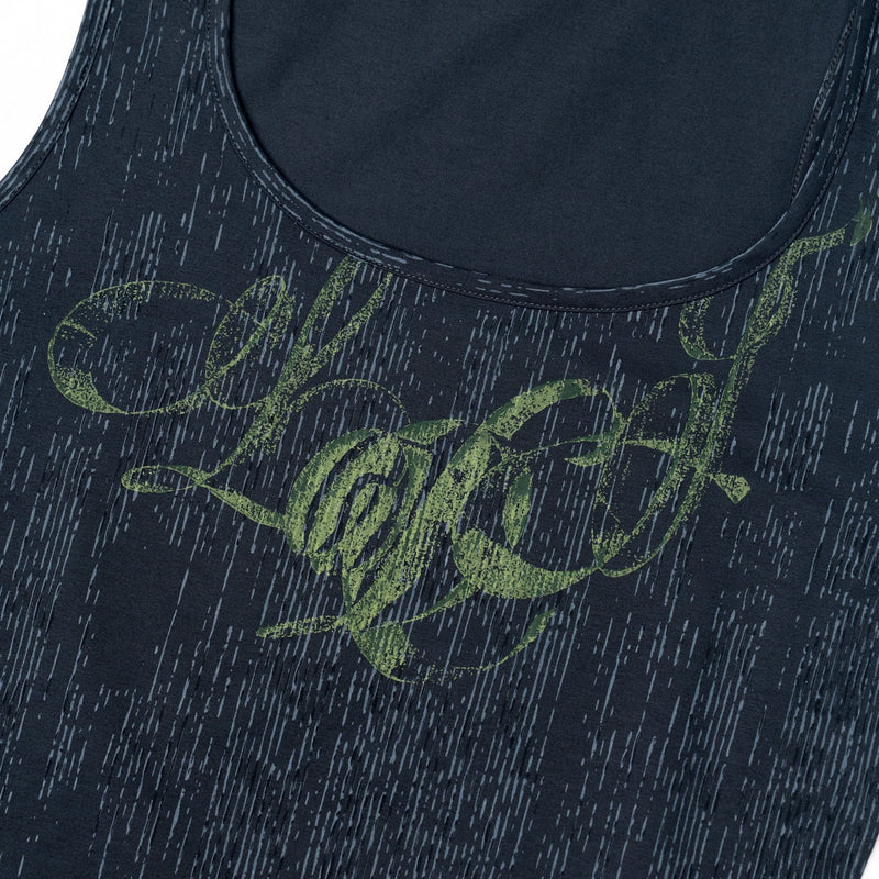 MIDNIGHT NAVY LDJ PATTERN TANK TOP