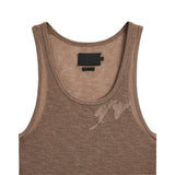 CAMEL BROWN AIRY CLOSET TANK TOP