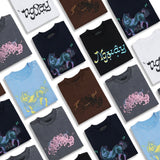  AIRY GREY EIGHT HORSES FORWARD TEE