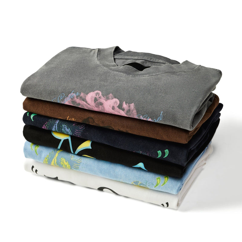  AIRY GREY EIGHT HORSES FORWARD TEE