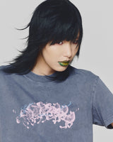  AIRY GREY EIGHT HORSES FORWARD TEE