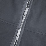 BOXY UNIFORM ZIPPED HOODIE/ GREY