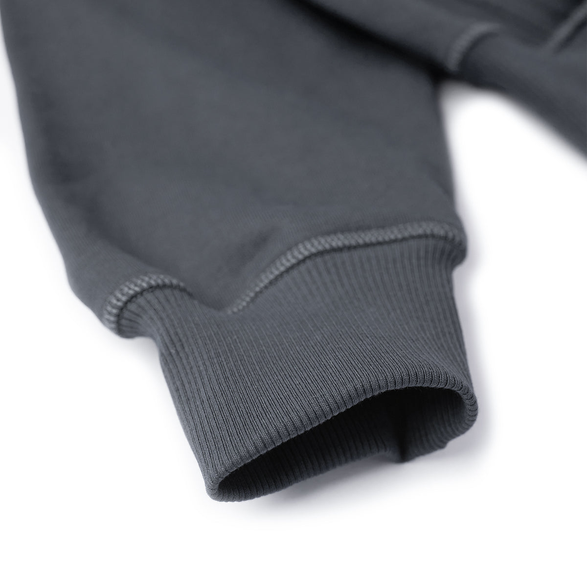 BOXY UNIFORM ZIPPED HOODIE/ GREY