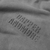 GARMENT-DYED HOODIE/ LIGHT GREY