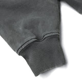 GARMENT-DYED HOODIE/ LIGHT GREY
