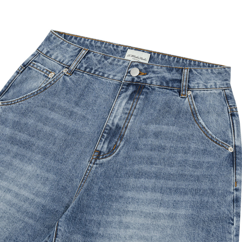 OWST LOOSE DENIM SHORTS