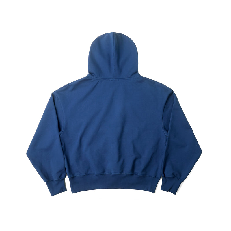 PREMIUM SERVICE BOXY HOODIE/ BLUE
