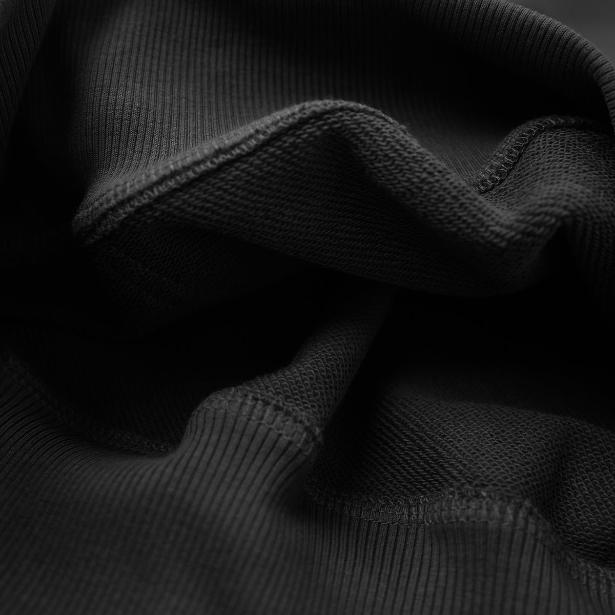 PREMIUM SERVICE BOXY HOODIE/ BLACK