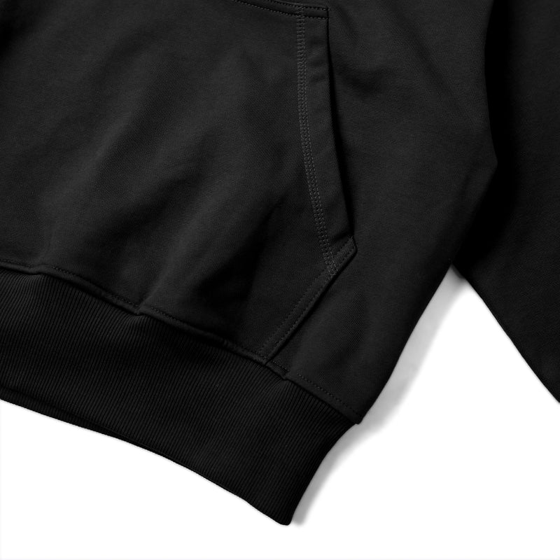 PREMIUM SERVICE BOXY HOODIE/ BLACK