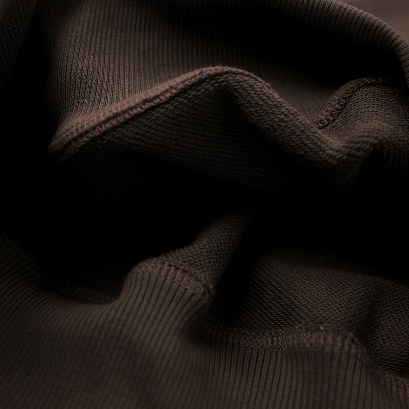 PREMIUM SERVICE BOXY HOODIE/ BROWN