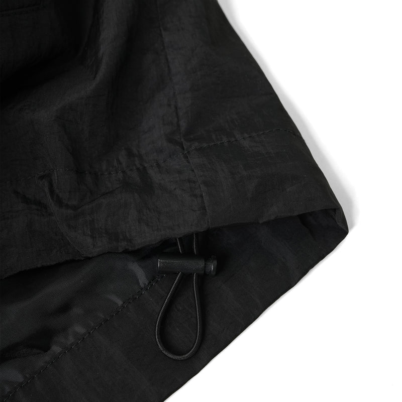 BASIC LINE WINDBREAKER JACKET/ BLACK