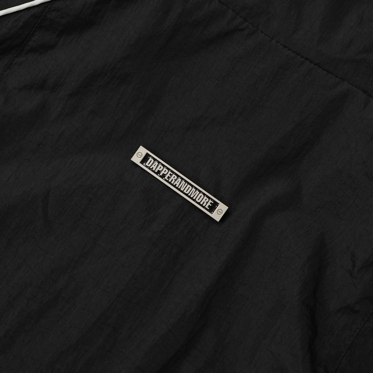 BASIC LINE WINDBREAKER JACKET/ BLACK