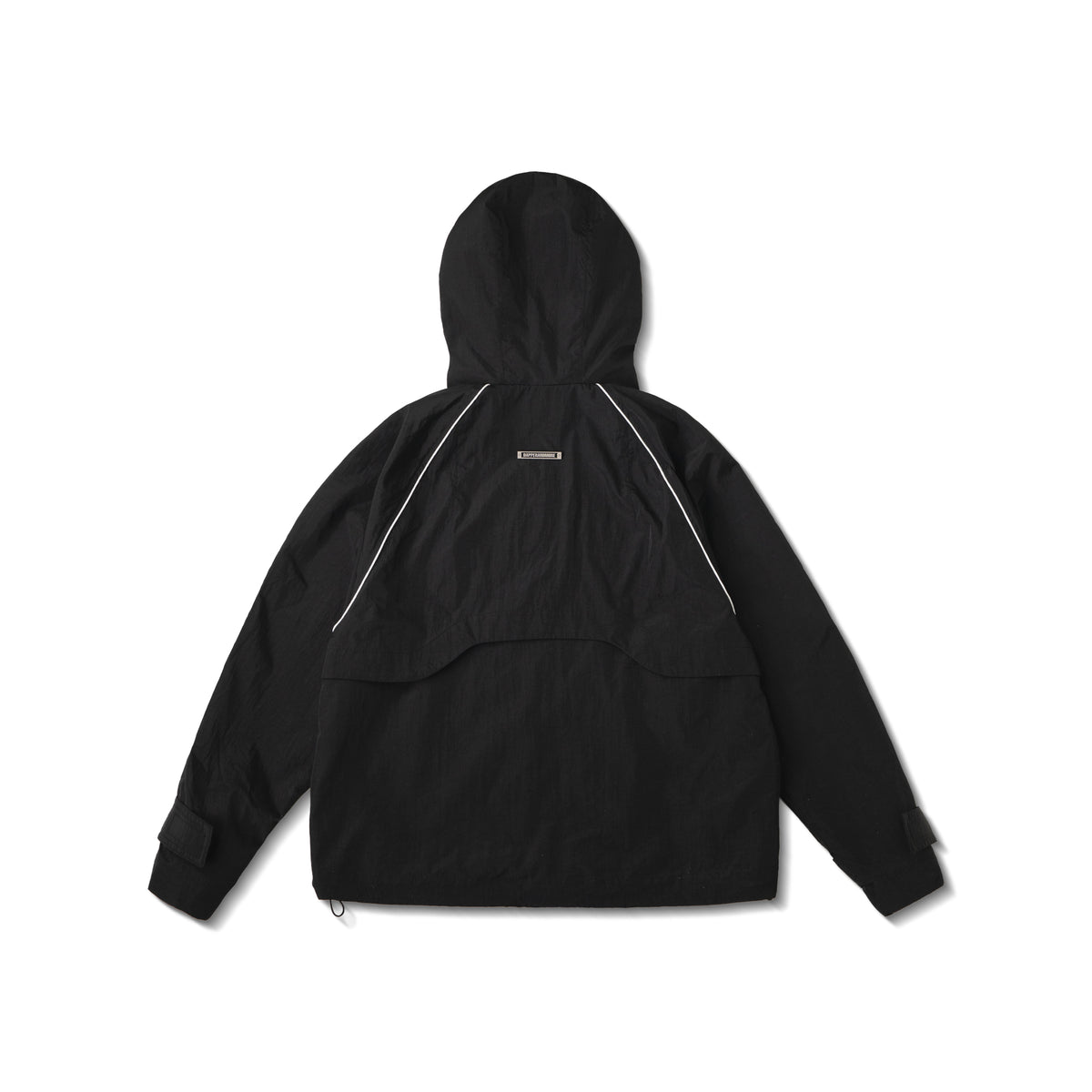 BASIC LINE WINDBREAKER JACKET/ BLACK