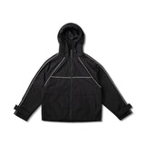 BASIC LINE WINDBREAKER JACKET/ BLACK