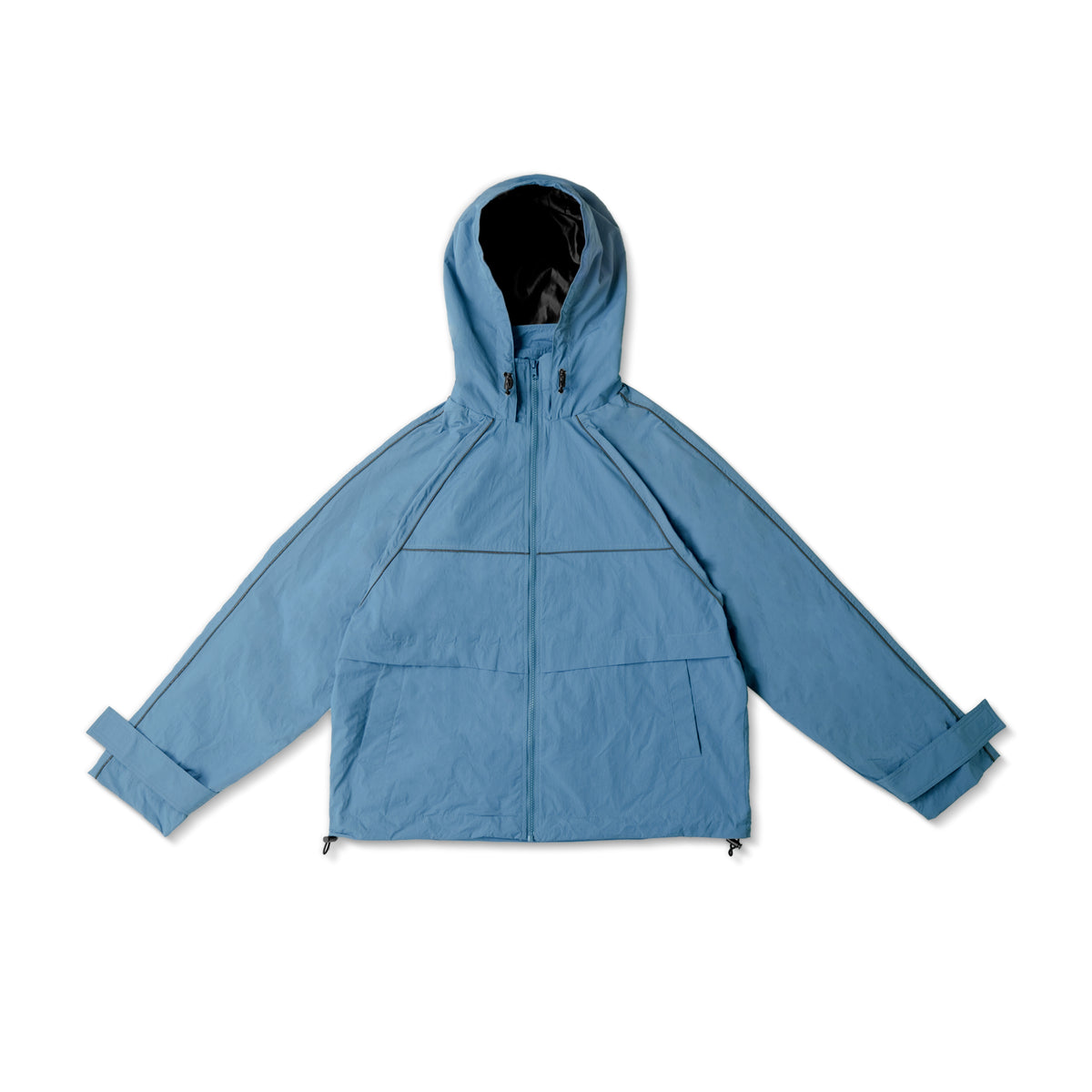 BASIC LINE WINDBREAKER JACKET/ BLUE