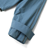 BASIC LINE WINDBREAKER JACKET/ BLUE