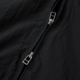 HOOD PANELLED JACKET/ BLACK