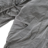 HOOD PANELLED JACKET/ GREY