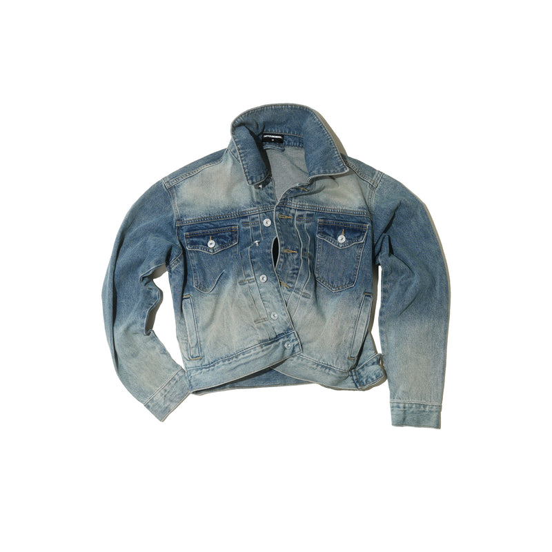 TRUCKER DENIM JACKET WASHED / BLUE