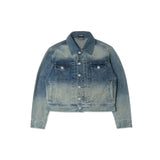 TRUCKER DENIM JACKET WASHED / BLUE