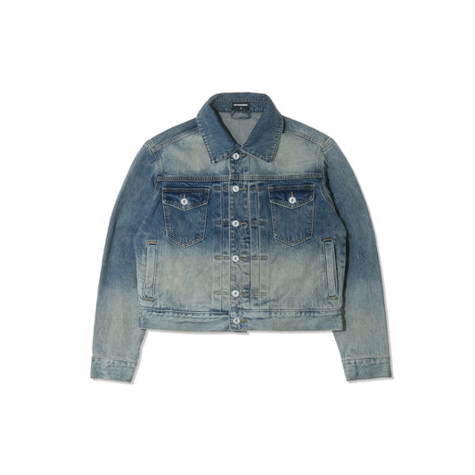 TRUCKER DENIM JACKET WASHED / BLUE