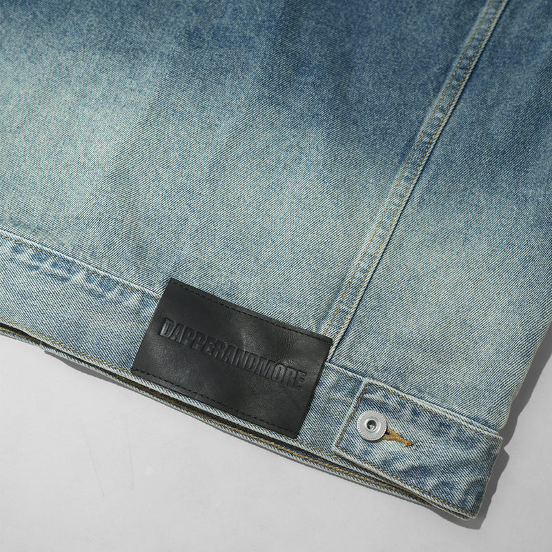 TRUCKER DENIM JACKET WASHED / BLUE