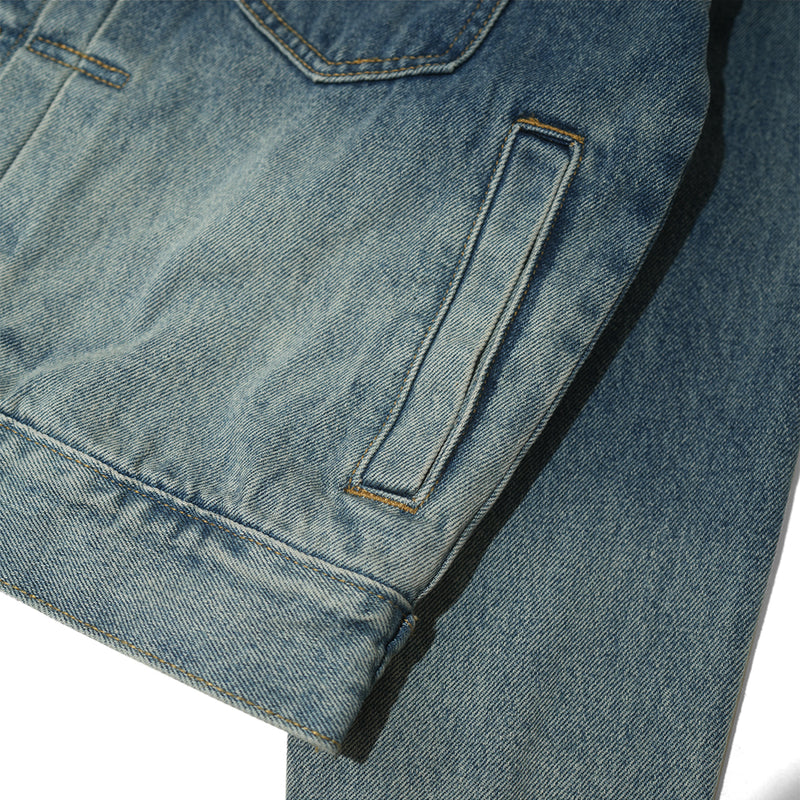 TRUCKER DENIM JACKET WASHED / BLUE