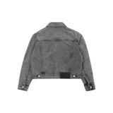 TRUCKER DENIM JACKET WASHED / GREY