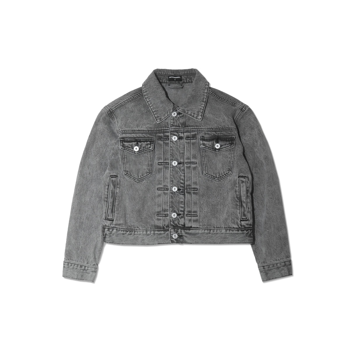 TRUCKER DENIM JACKET WASHED / GREY