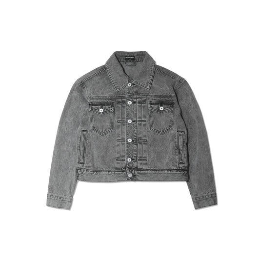 TRUCKER DENIM JACKET WASHED / GREY