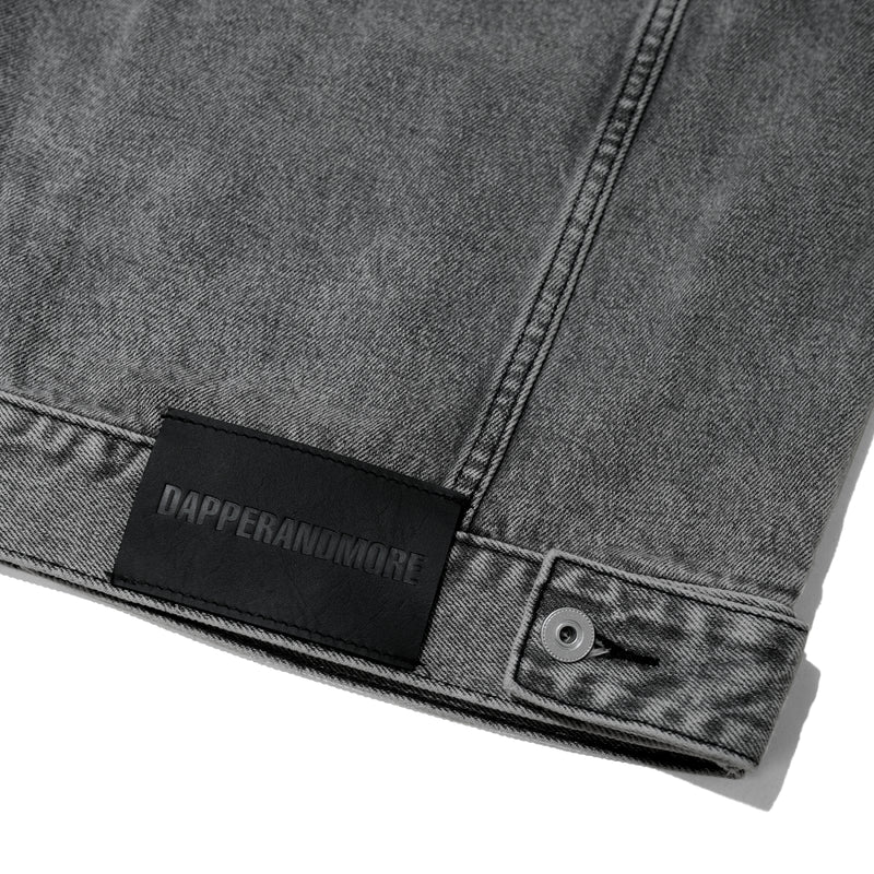 TRUCKER DENIM JACKET WASHED / GREY