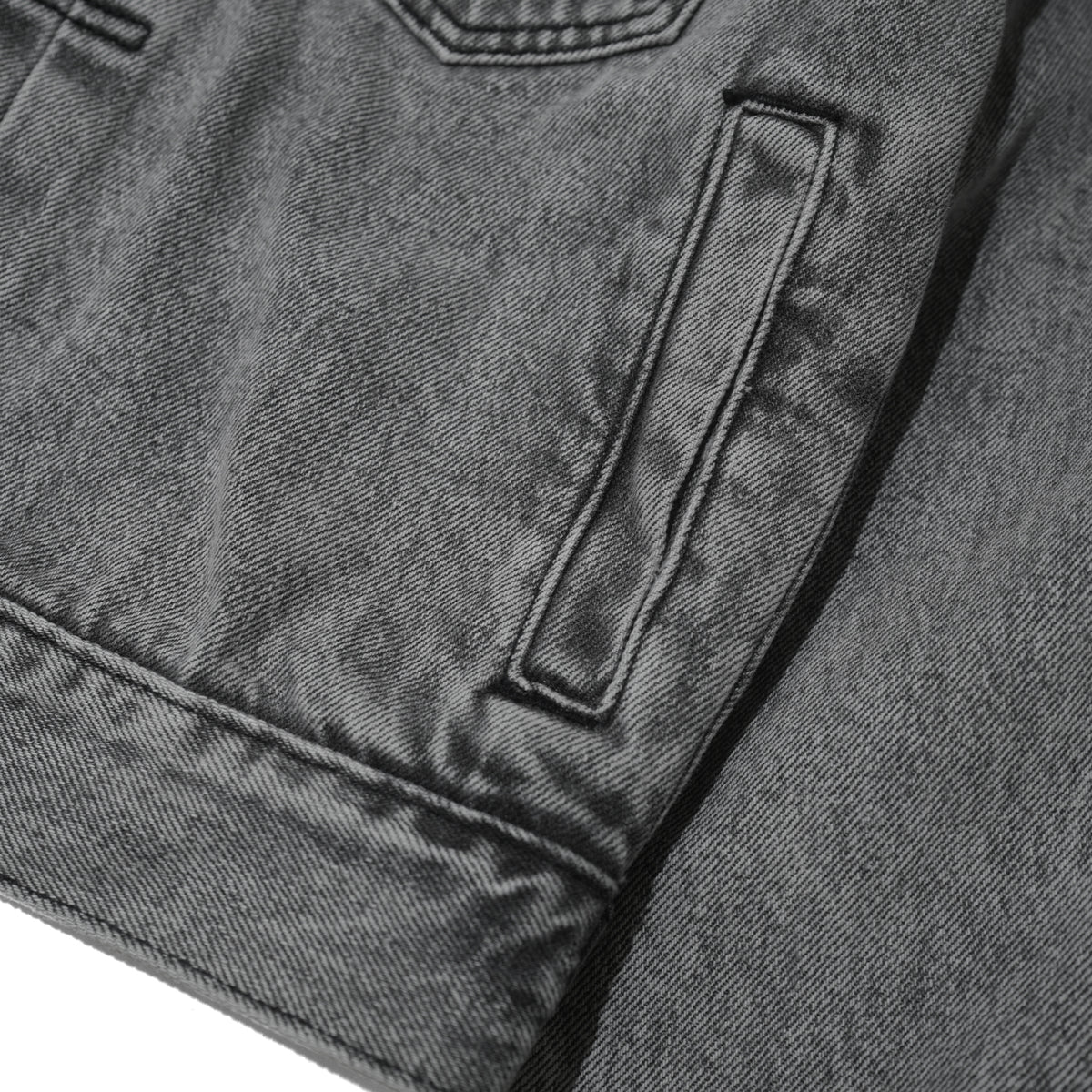 TRUCKER DENIM JACKET WASHED / GREY