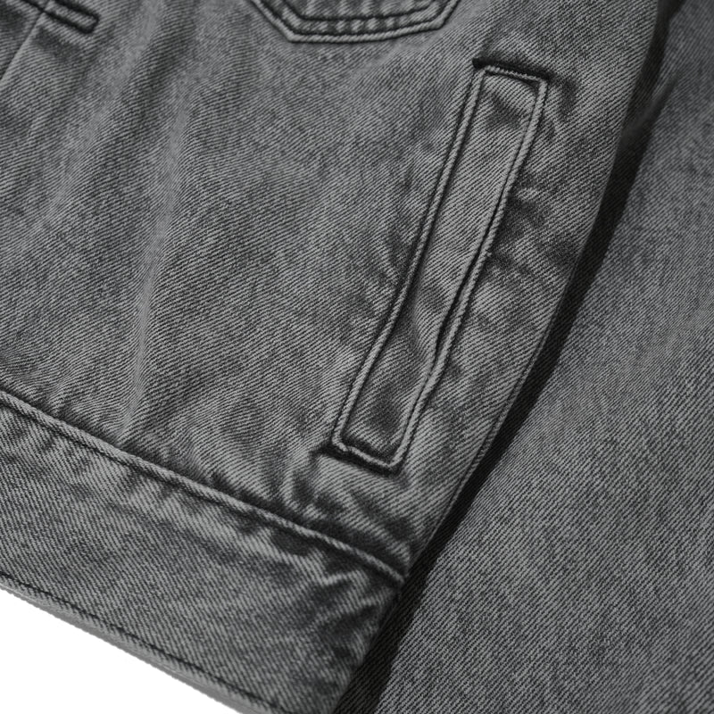 TRUCKER DENIM JACKET WASHED / GREY